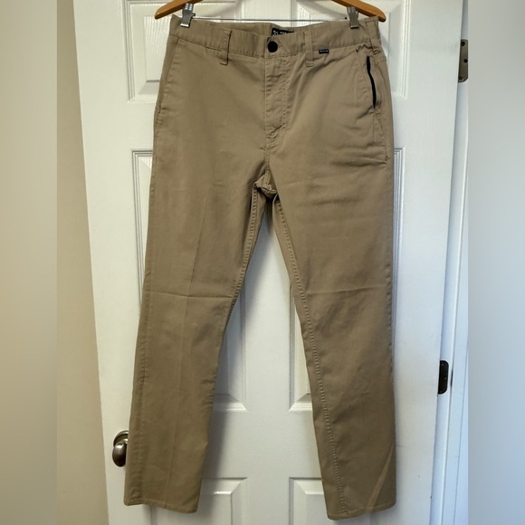 Hurley Men's Khaki Pants Size 32 - Picture 1 of 12